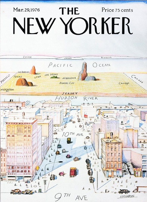 New Yorker's View of the World