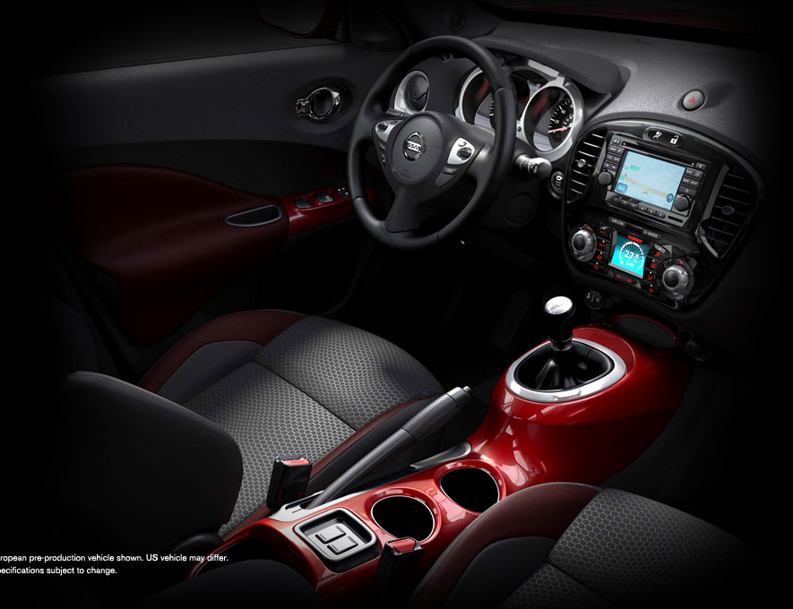 Nissan Juke Interior. At A Glance: 2011 Nissan JUKE