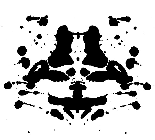 Population Games and Rorschach Tests